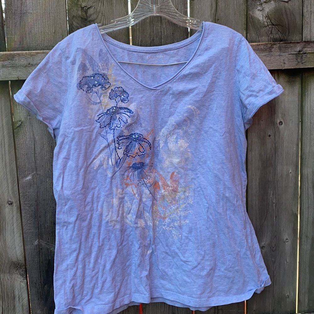 Laura Scott tee sz. XL